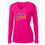 Thumbnail: copy of Sport-Tek® Ladies Long Sleeve PosiCharge® Competitor™ V-Neck Tee