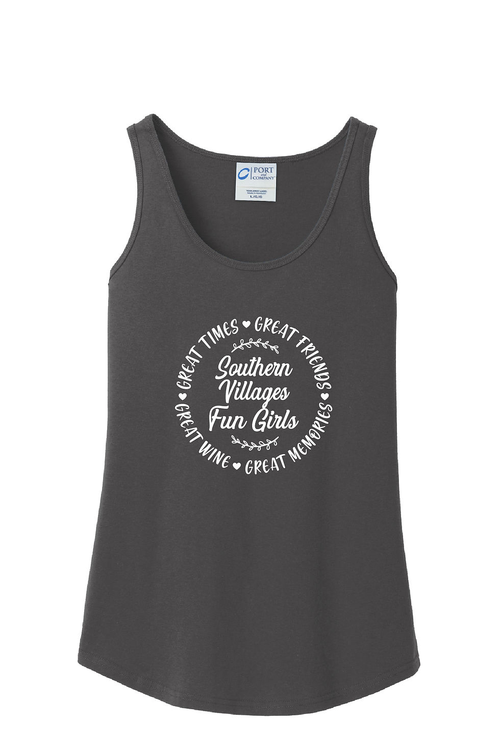 Thumbnail: Port & Company® Ladies Core Cotton Tank Top