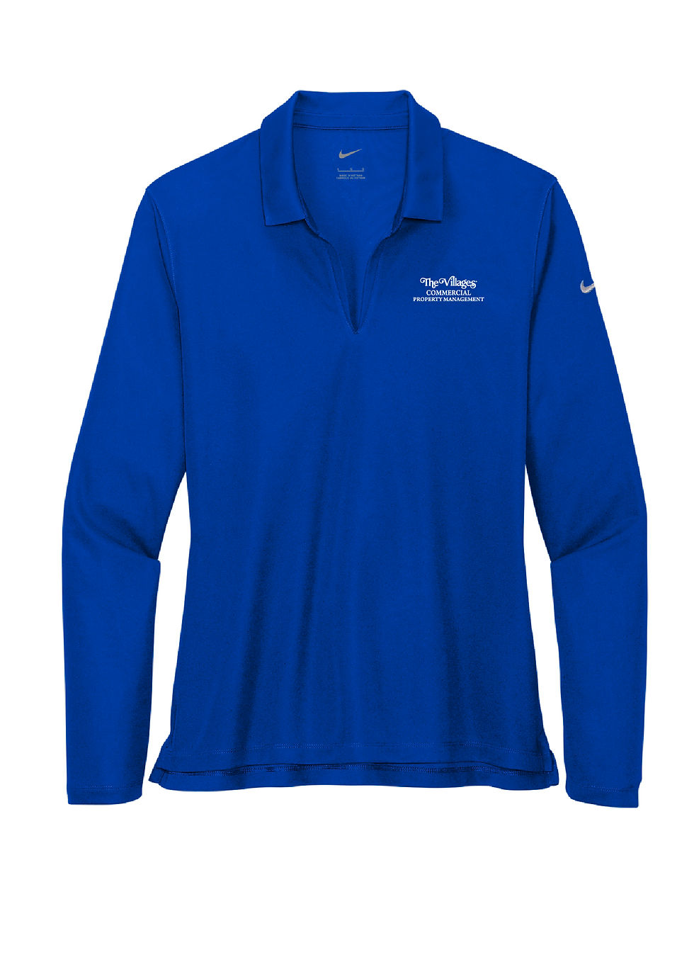 Thumbnail: Nike Ladies Dri-FIT Micro Pique 2.0 Long Sleeve Polo (NKDC2105)