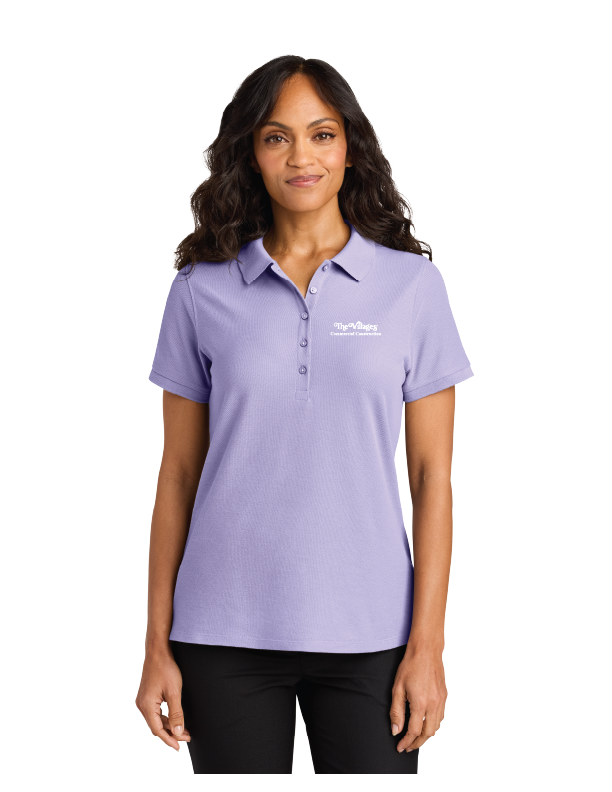 Thumbnail: Port Authority Women’s Wearever Signature Pique Polo