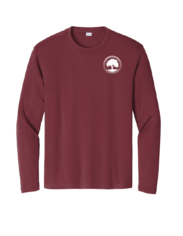 Thumbnail: Unisex Long Sleeve PosiCharge DriFit Tee with Printed Logo