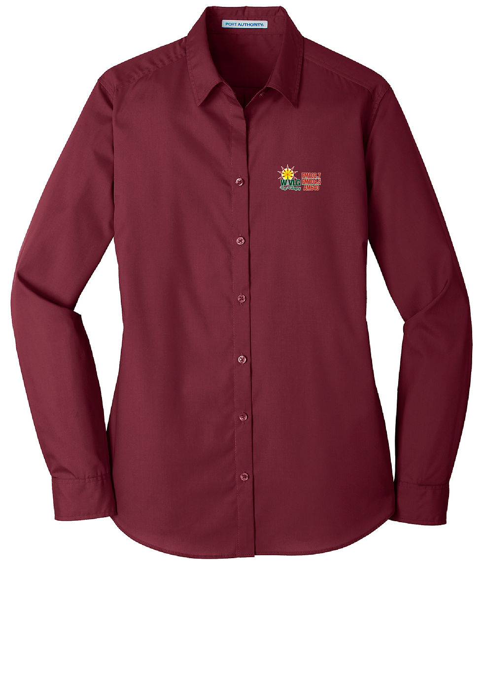 Thumbnail: Ladies Long Sleeve Poplin Shirt