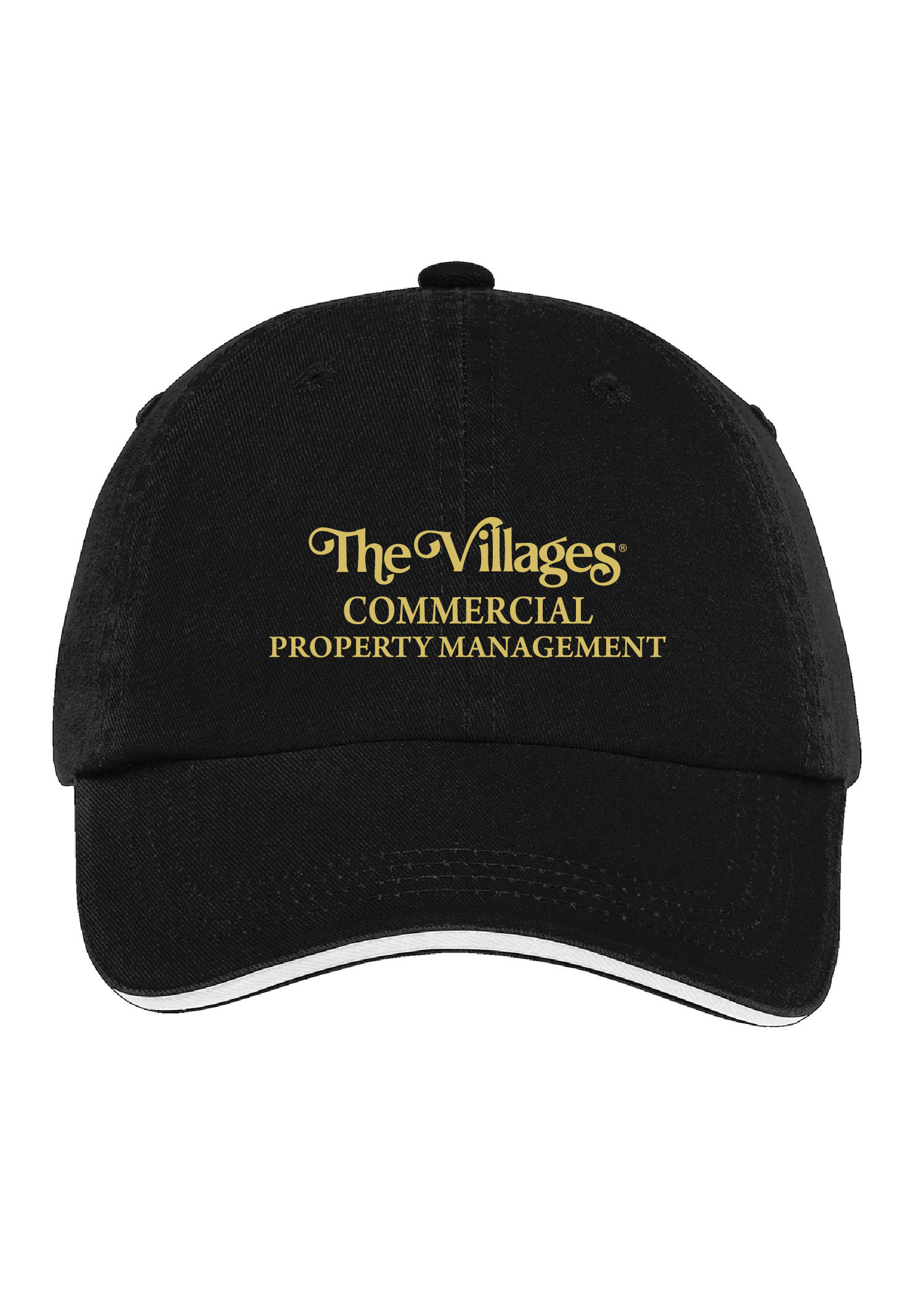 Port Authority Sandwich Bill Cap with Striped Closure (C830)