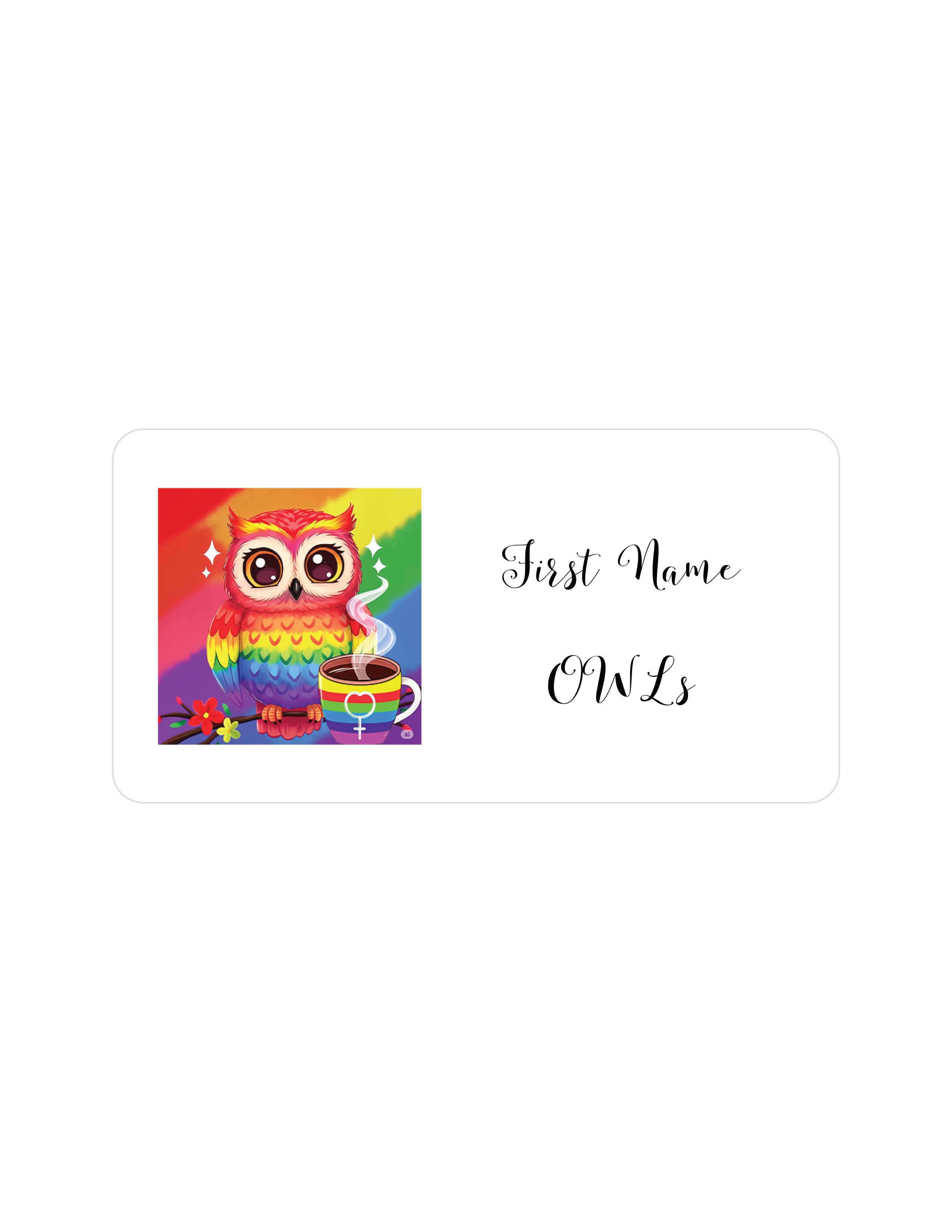 OWLs Name Tag