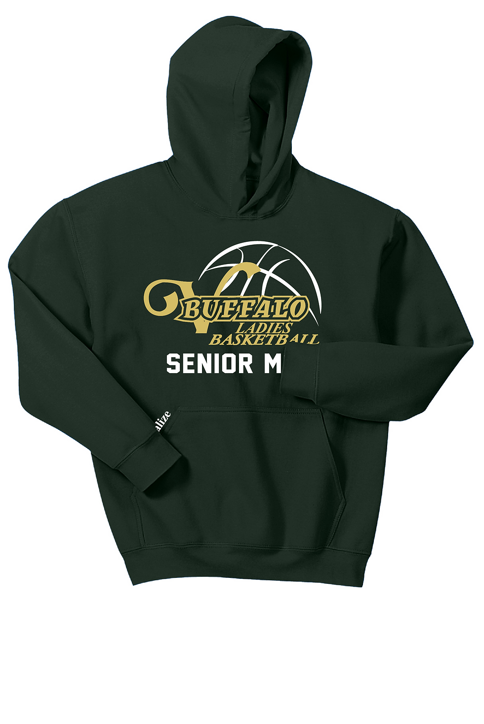 Thumbnail: Youth Heavy Blend Hooded Sweatshirt (Ladies Basketball)