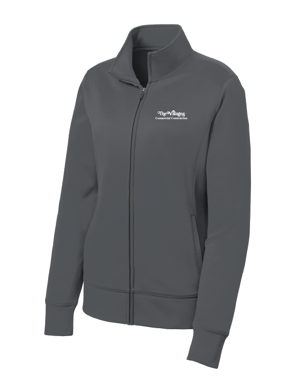 Thumbnail: Sport-Tek Women's Sport-Wick Fleece Full-Zip Jacket