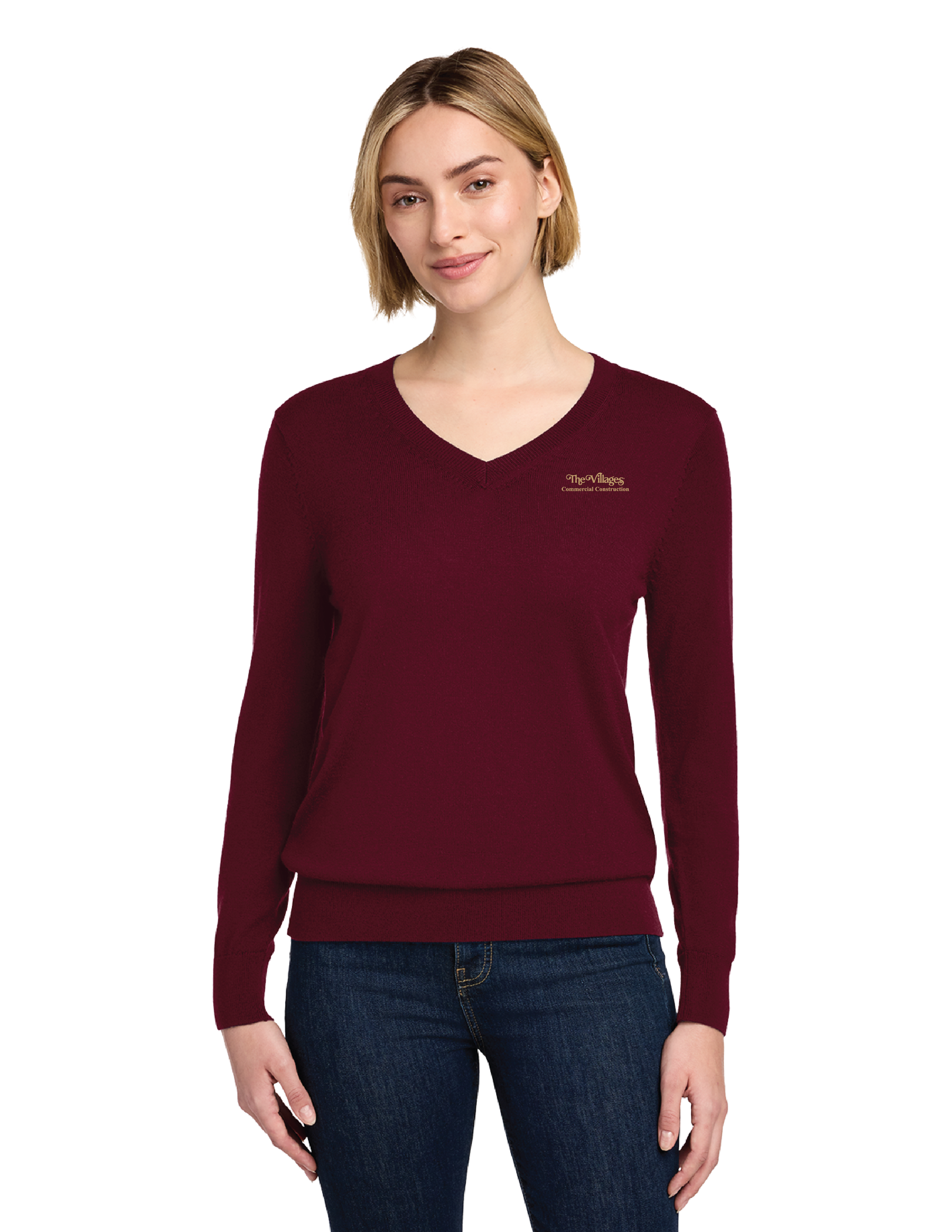 Brooks Brothers Women’s Washable Merino V-Neck Sweater