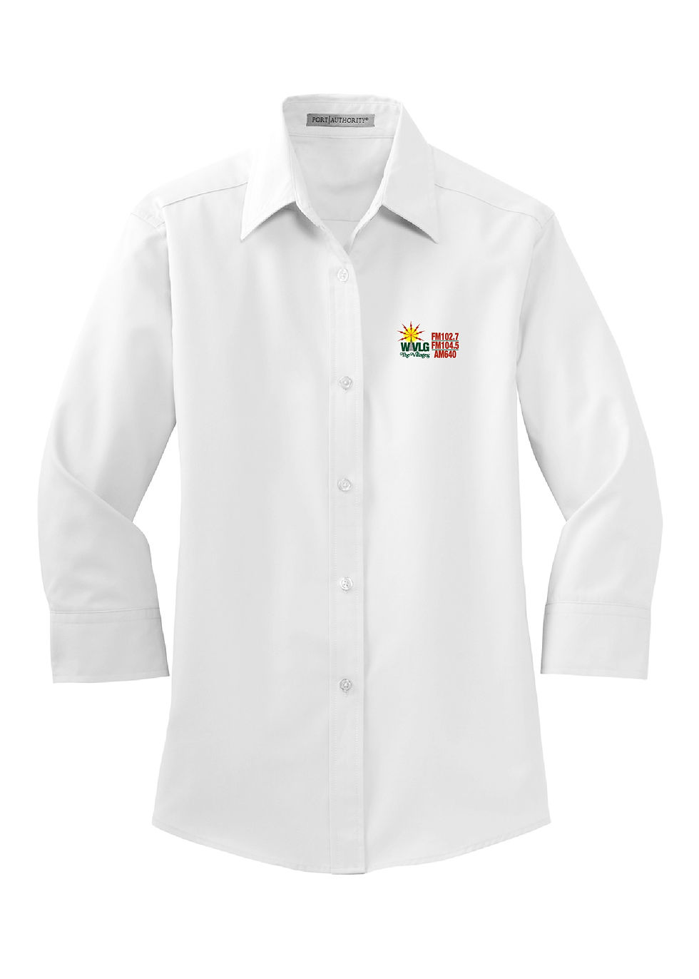 Thumbnail: Ladies 3/4-Sleeve Easy Care Shirt