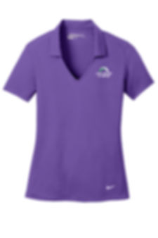 Nike Ladies Dri-FIT Vertical Mesh Polo