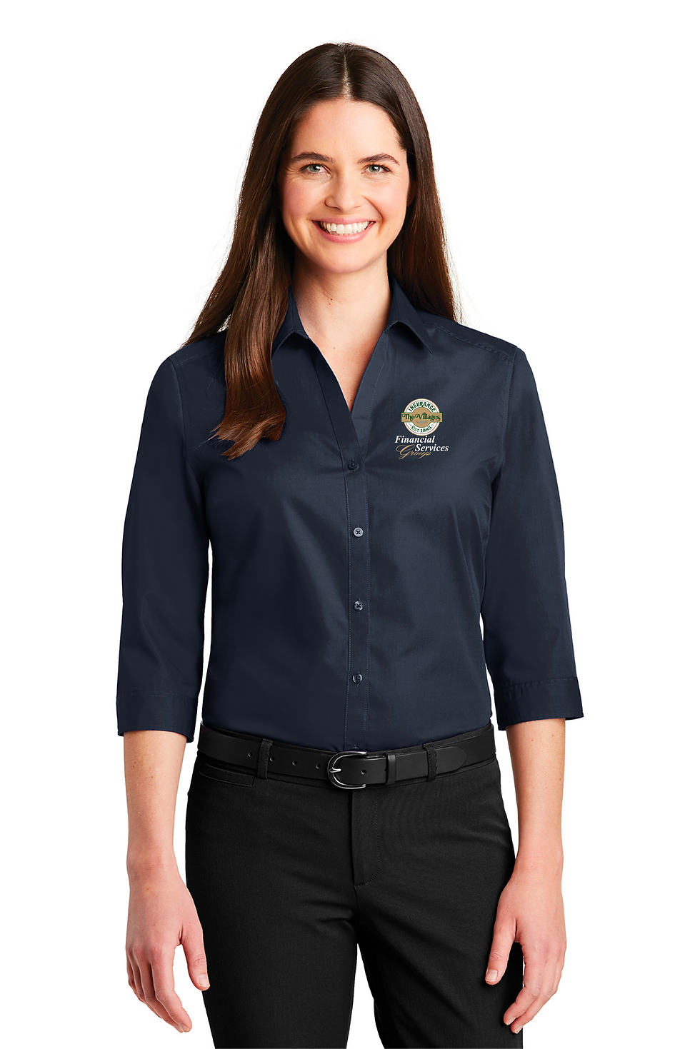 Thumbnail: Ladies 3/4 Button Shirt