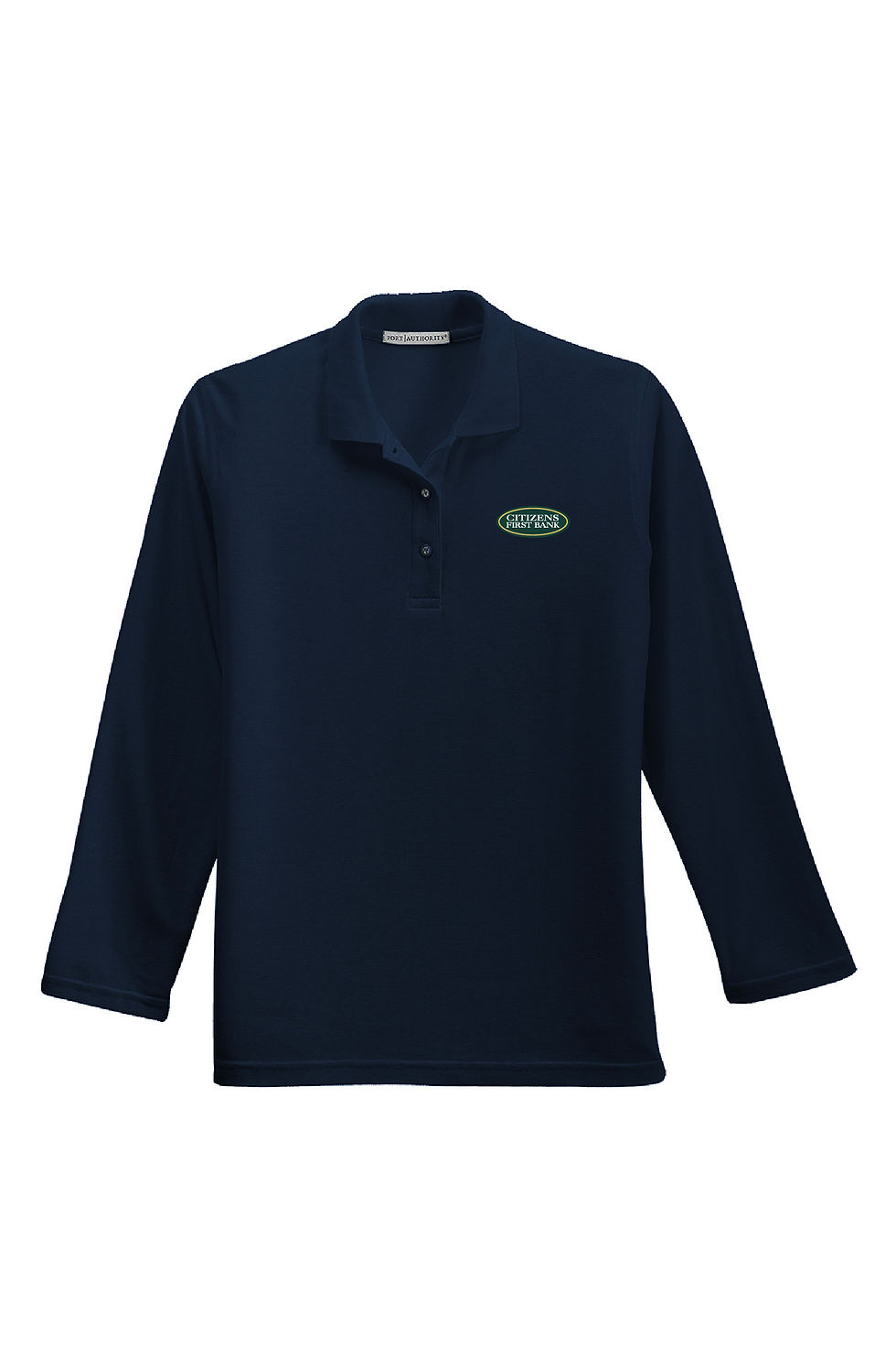Thumbnail: Ladies Silk Touch Long Sleeve Polo