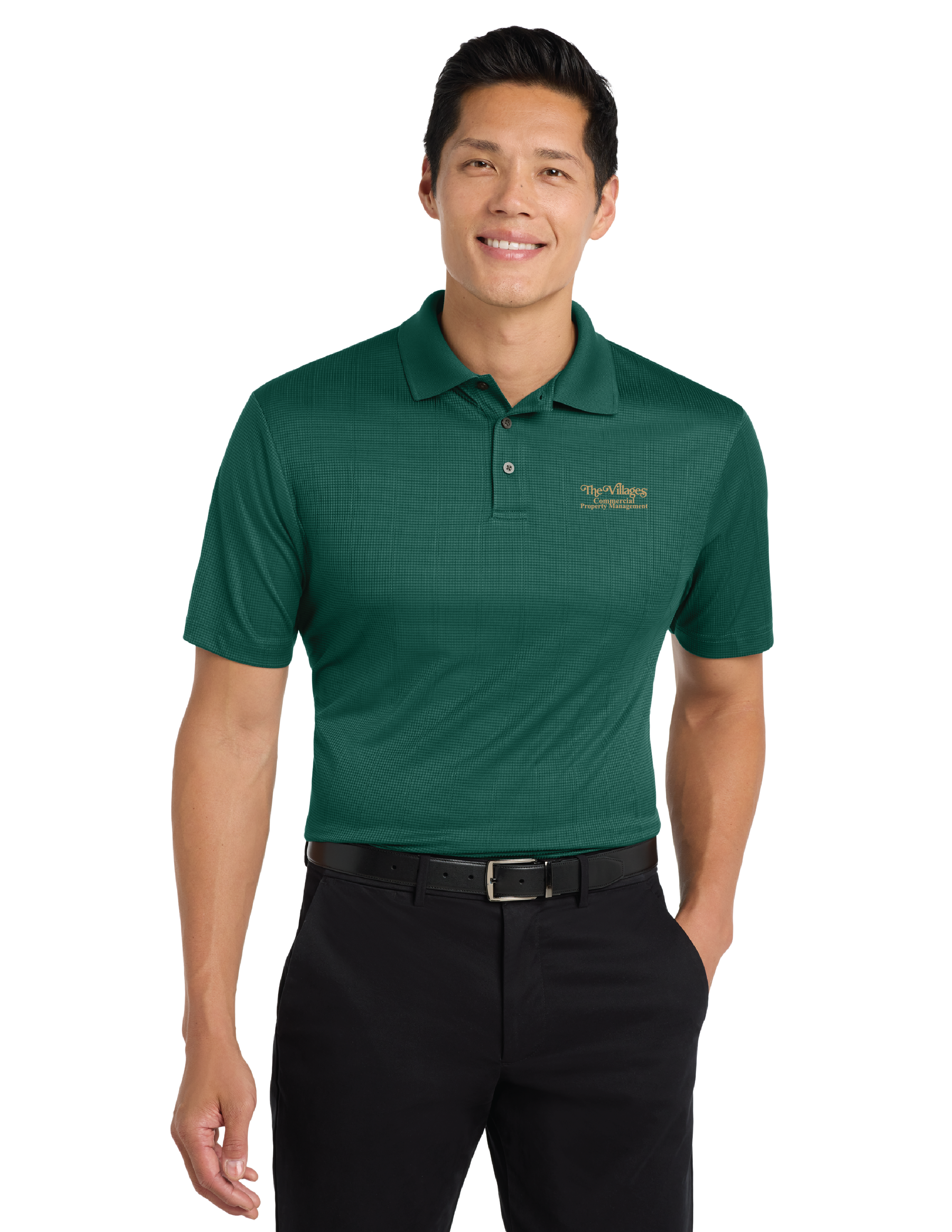 Port Authority Performance Fine Jacquard Polo