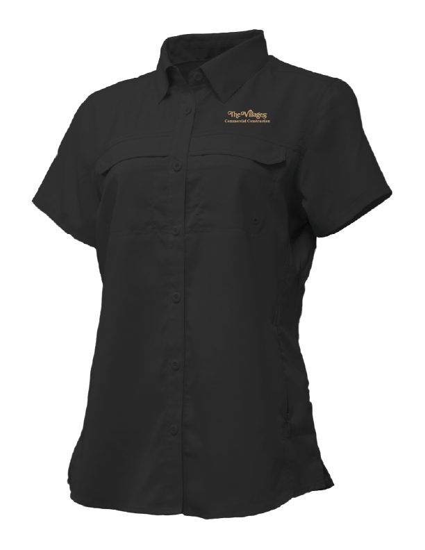 Thumbnail: Ladies Button-Down Fishing Polo