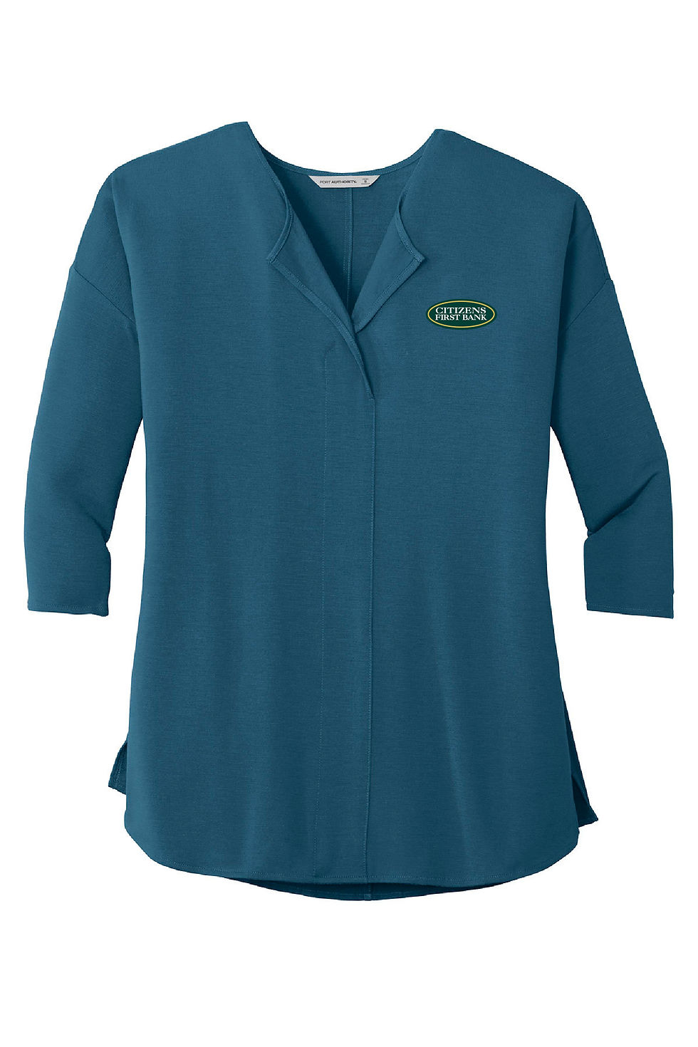 Thumbnail: Ladies Concept 3/4-Sleeve Soft Split Neck Top