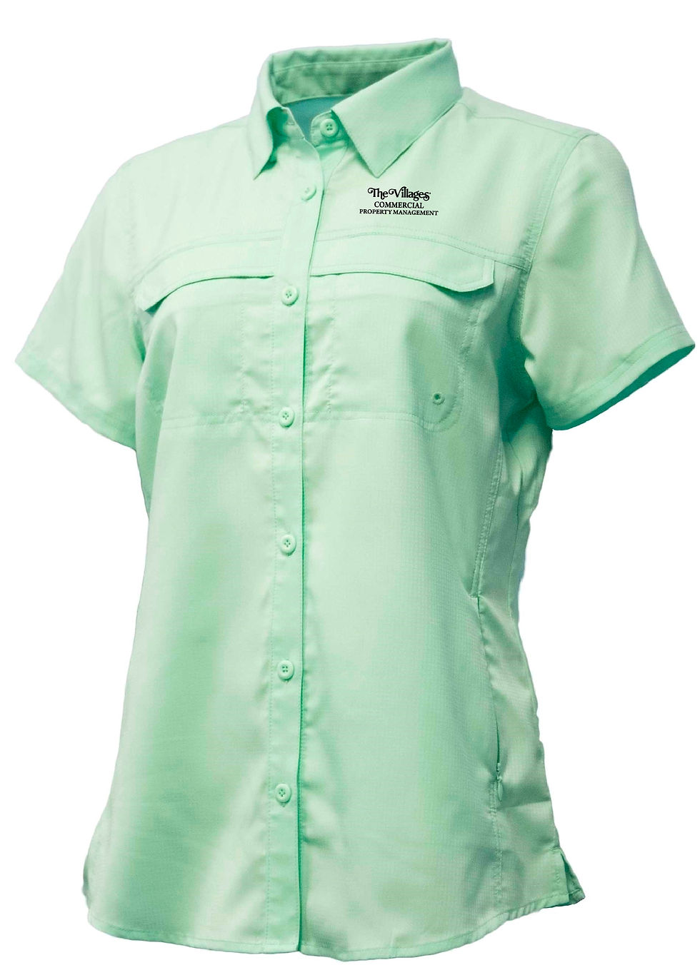Thumbnail: Ladies Short Sleeve Fishing Shirt (3101)