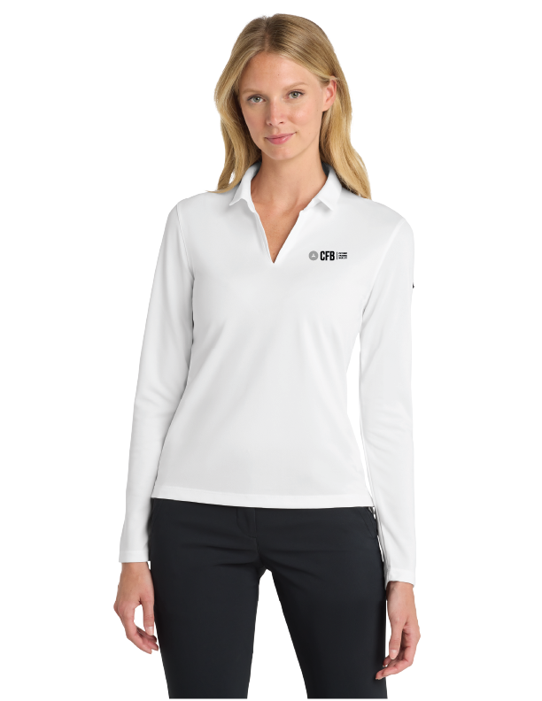 Nike Women's Dri-FIT Micro Pique 2.0 Long Sleeve Polo