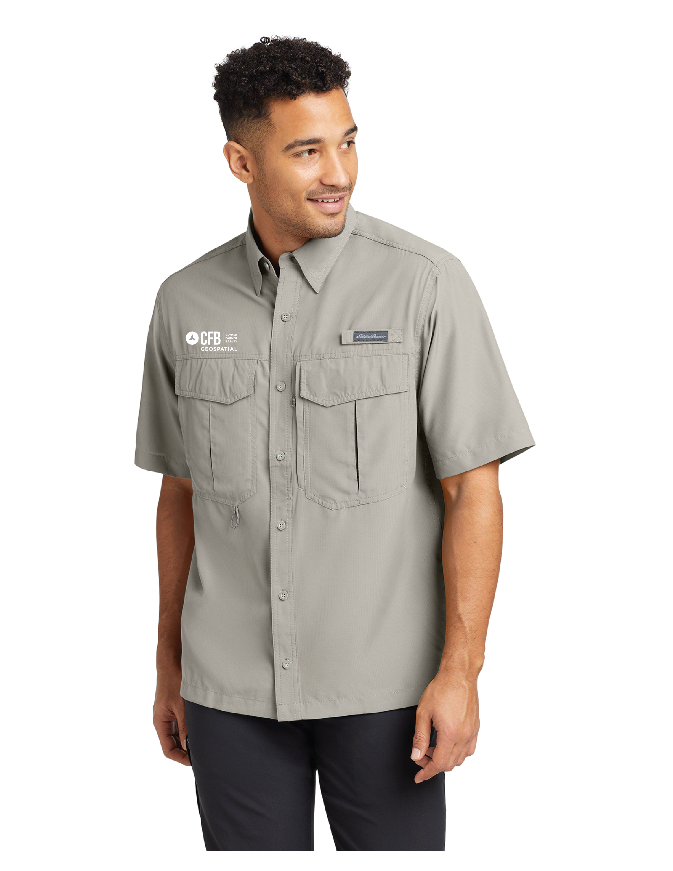 Eddie Bauer Short Sleeve Performance Fishing Shirt