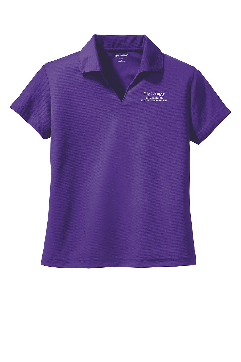 Thumbnail: Sport-Tek Ladies Dri-Mesh V-Neck Polo (L469)