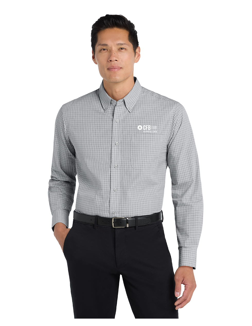 Thumbnail: Port Authority Plaid Pattern Easy Care Shirt