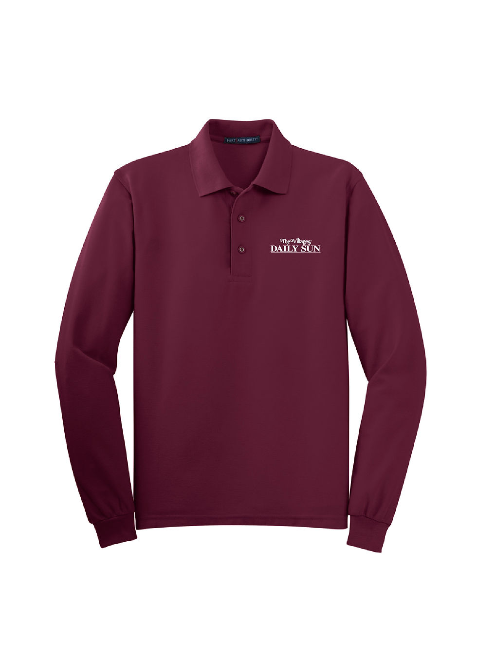 Thumbnail: Men's Silk Touch Long Sleeve Polo