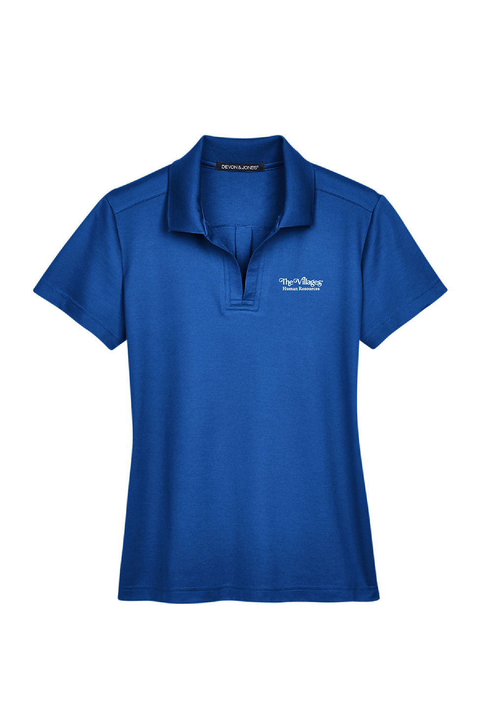 Thumbnail: The Villages Human Resources Ladies Performance Plaited Polo