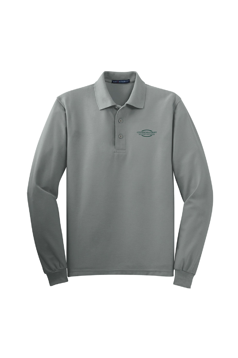 Thumbnail: Men's Silk Touch Long Sleeve Polo