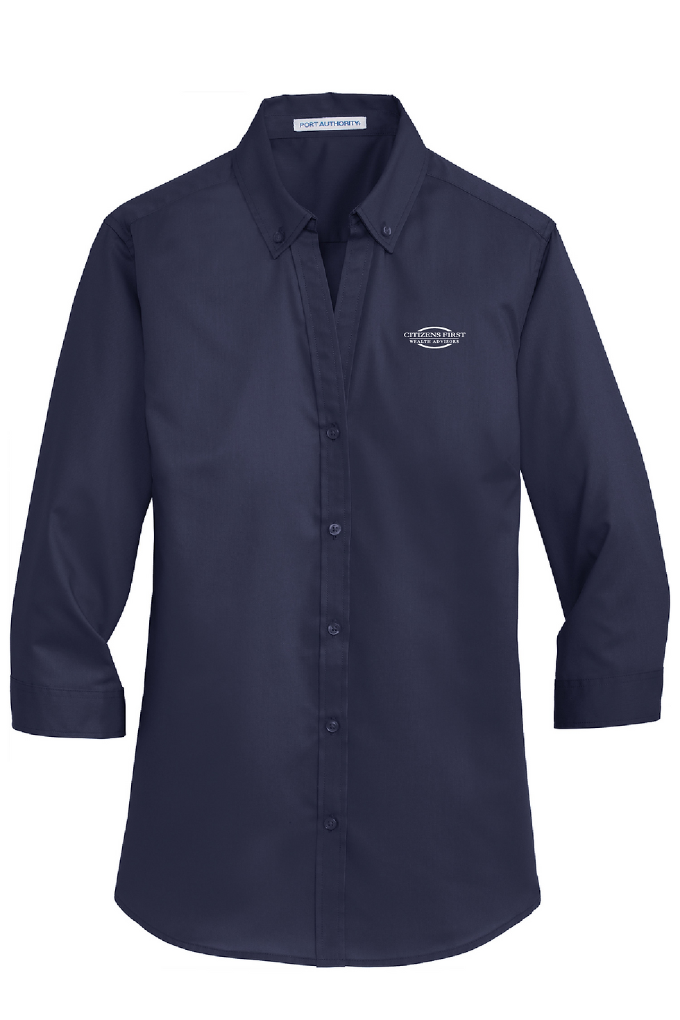 Thumbnail: Ladies 3/4-Sleeve Twill Shirt