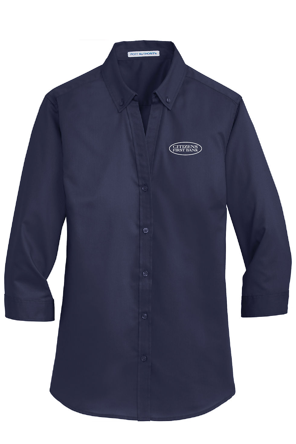Thumbnail: Ladies 3/4-Sleeve Twill Shirt