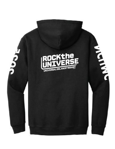 Rock The Universe Hooded Sweatshirt | Custom Apparel