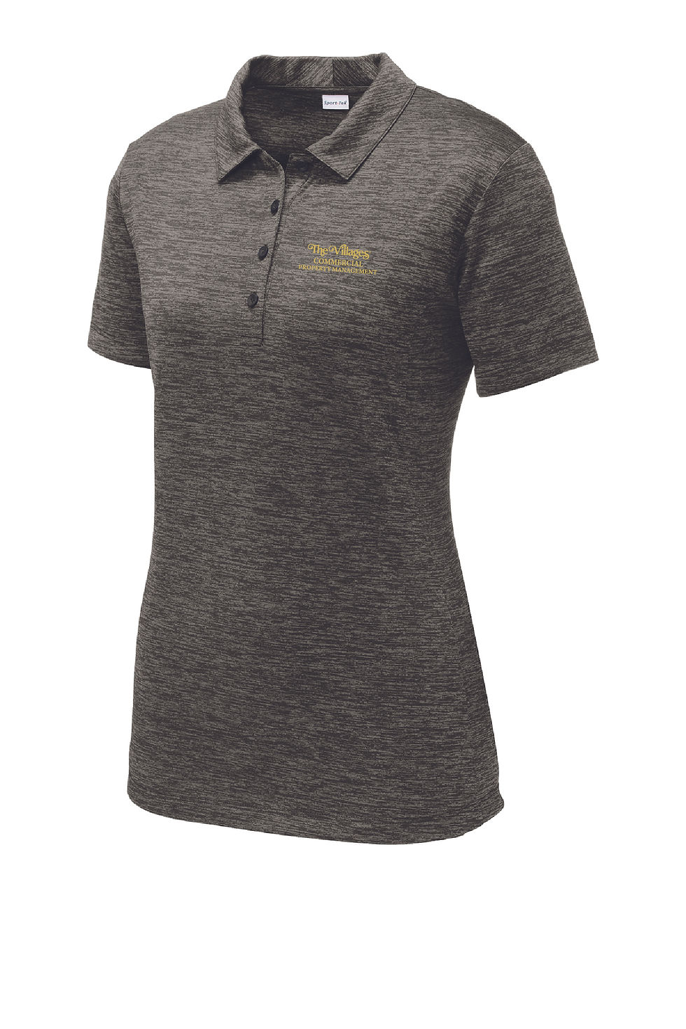 Thumbnail: Sport-Tek Ladies PosiCharge Electric Heather Polo (LST590)