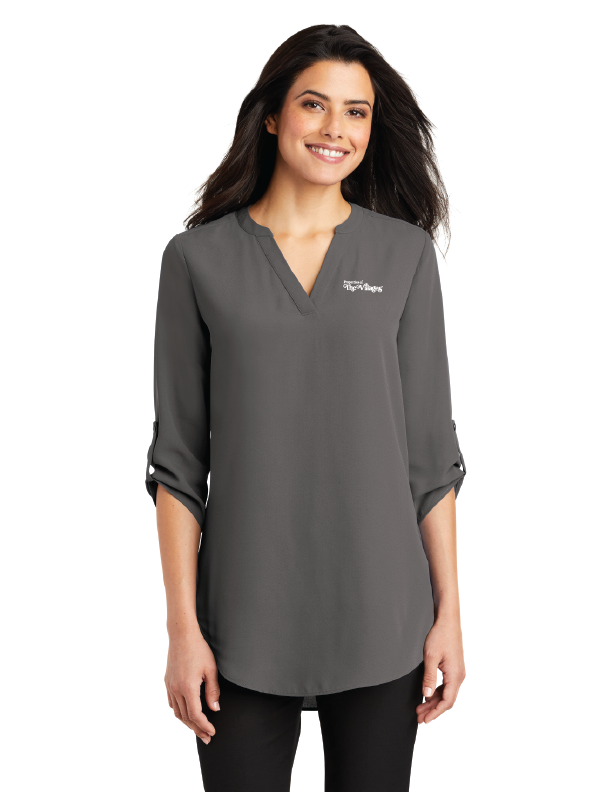 Thumbnail: Port Authority ® Women's 3/4-Sleeve Tunic Blouse