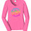 Thumbnail: Port & Company® Ladies Long Sleeve Fan Favorite™ V-Neck Tee