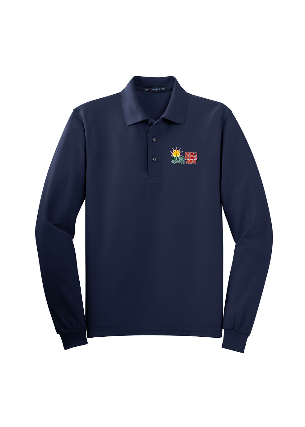 Thumbnail: Men's Silk Touch Long Sleeve Polo