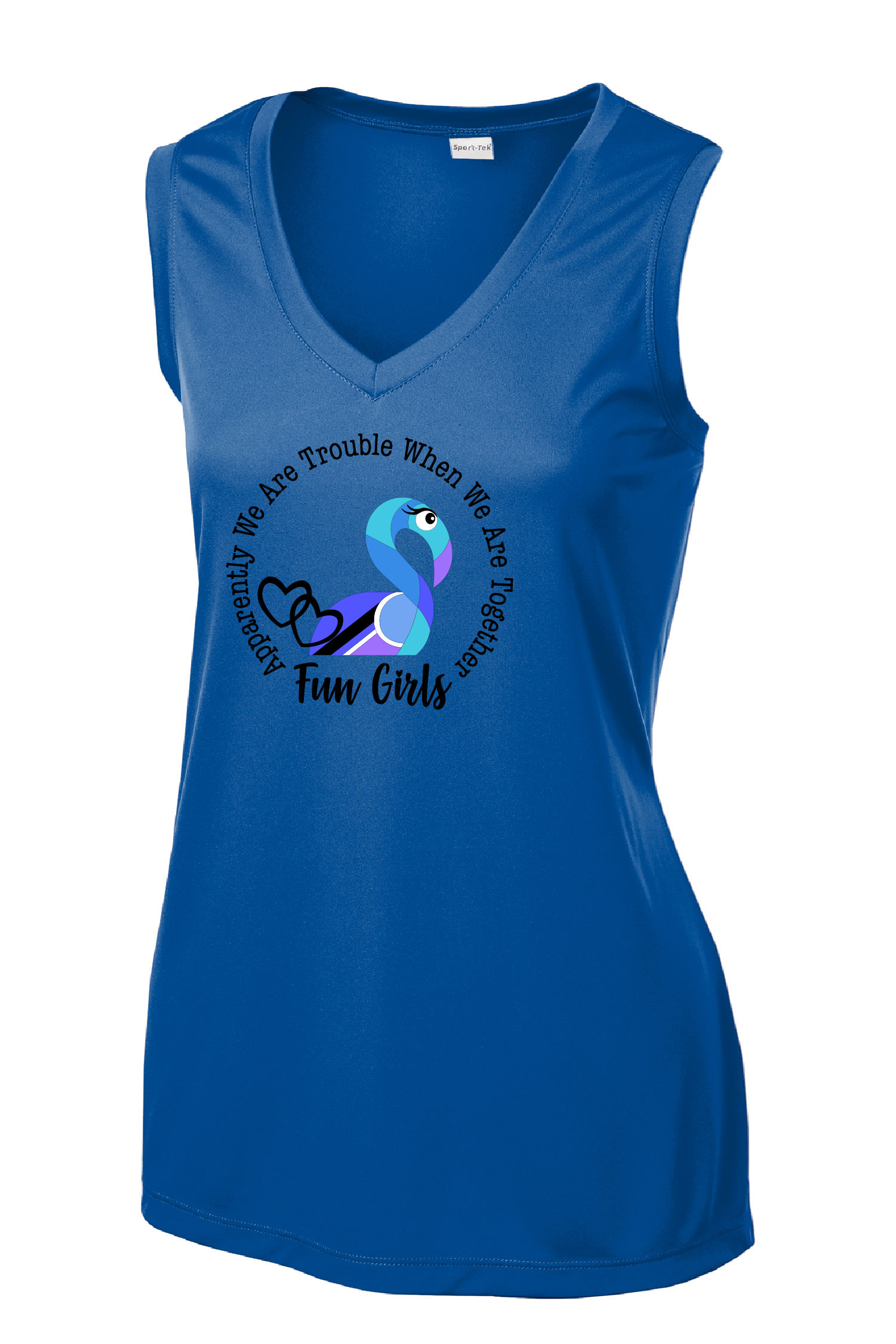 Sport-Tek® Ladies Sleeveless PosiCharge® Competitor™ V-Neck Tee