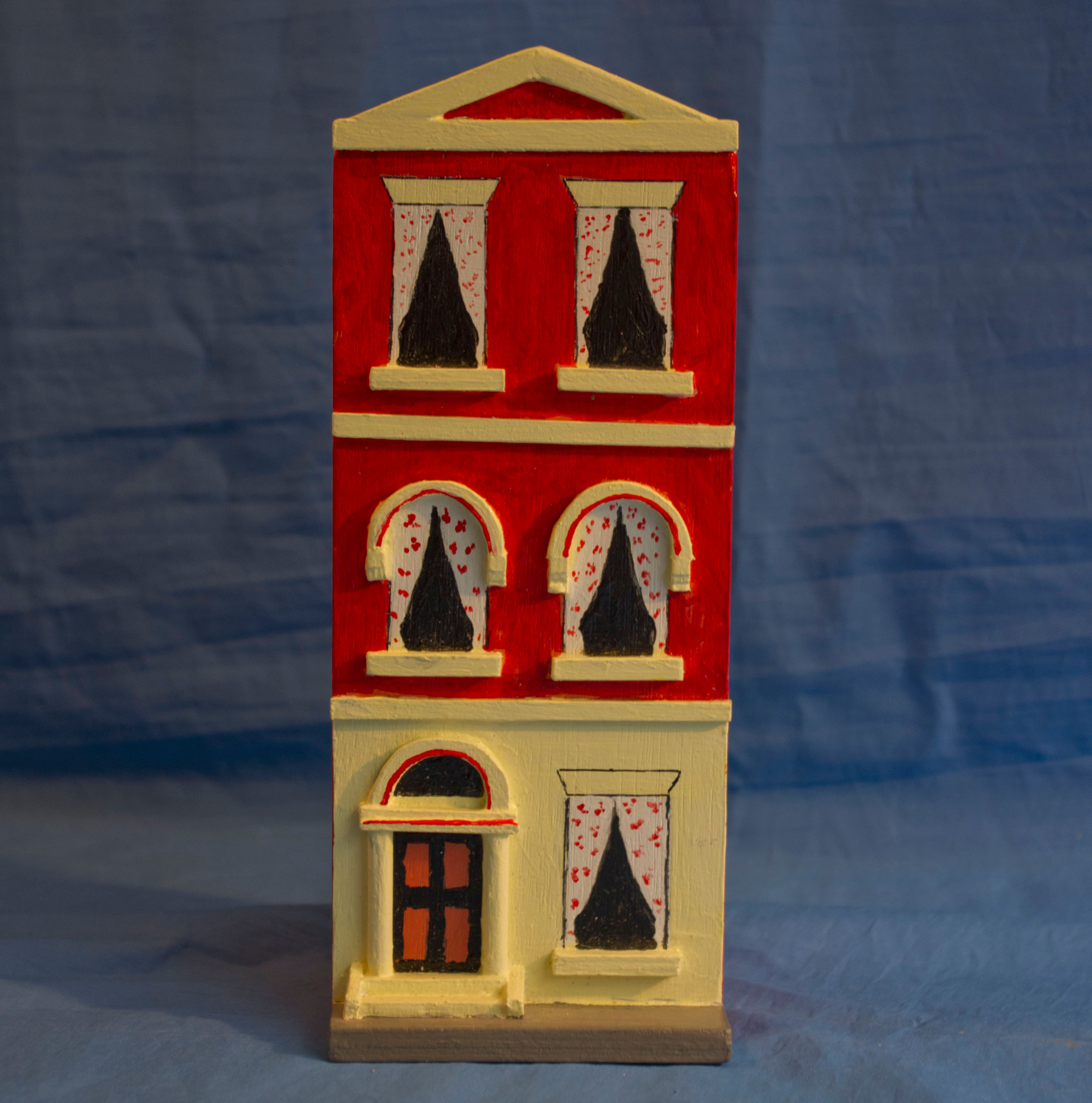 Miniature solid terraced house c.1890