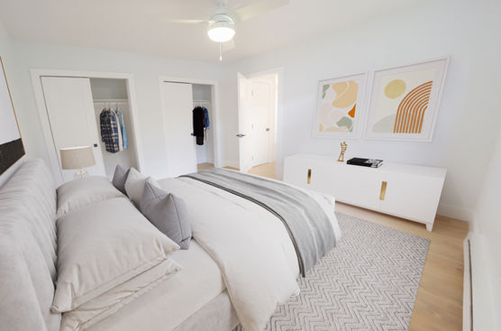 One Bedroom Apartment Bedroom