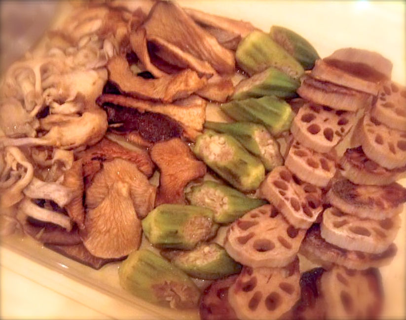 食べる瞑想 旬野菜の焼きびたし
