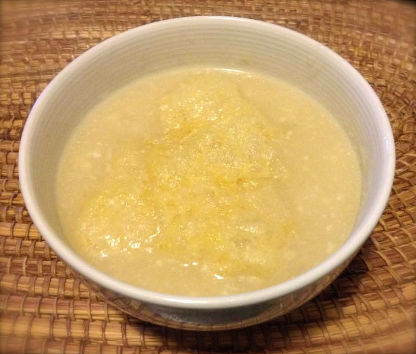 食べる瞑想 かぶのポタージュ