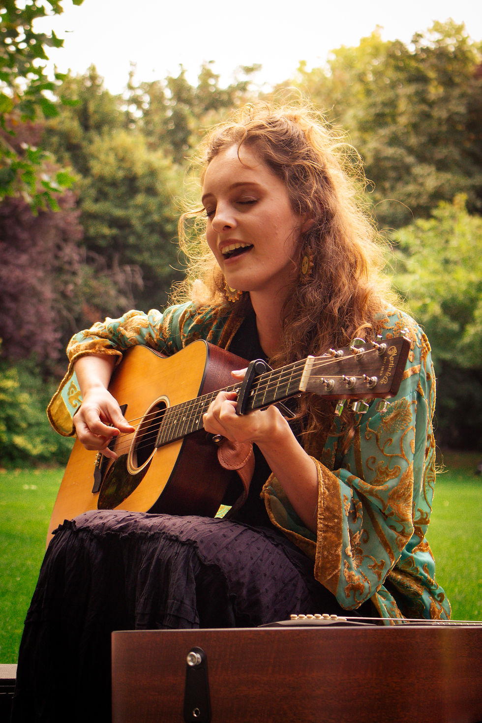 Postponed Show Turned Fan Bonding: Heidi Curtis' Impromptu Acoustic Show in the Park