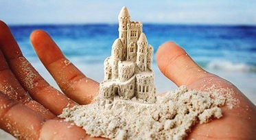 1008. O nosso castelo de areia
