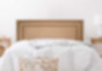 Miniatura: Cabeceira King Tacha Reta Dupla Suede