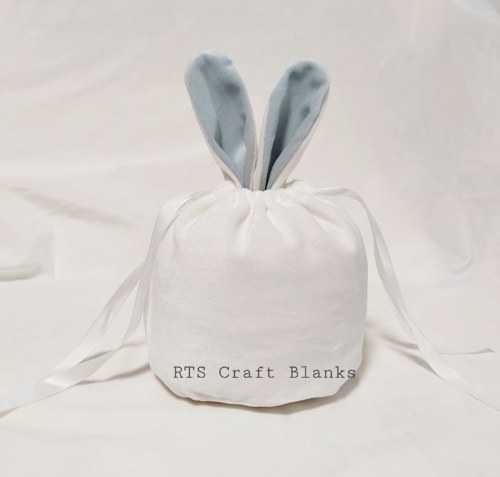 Velvet Bunny Ears Bag