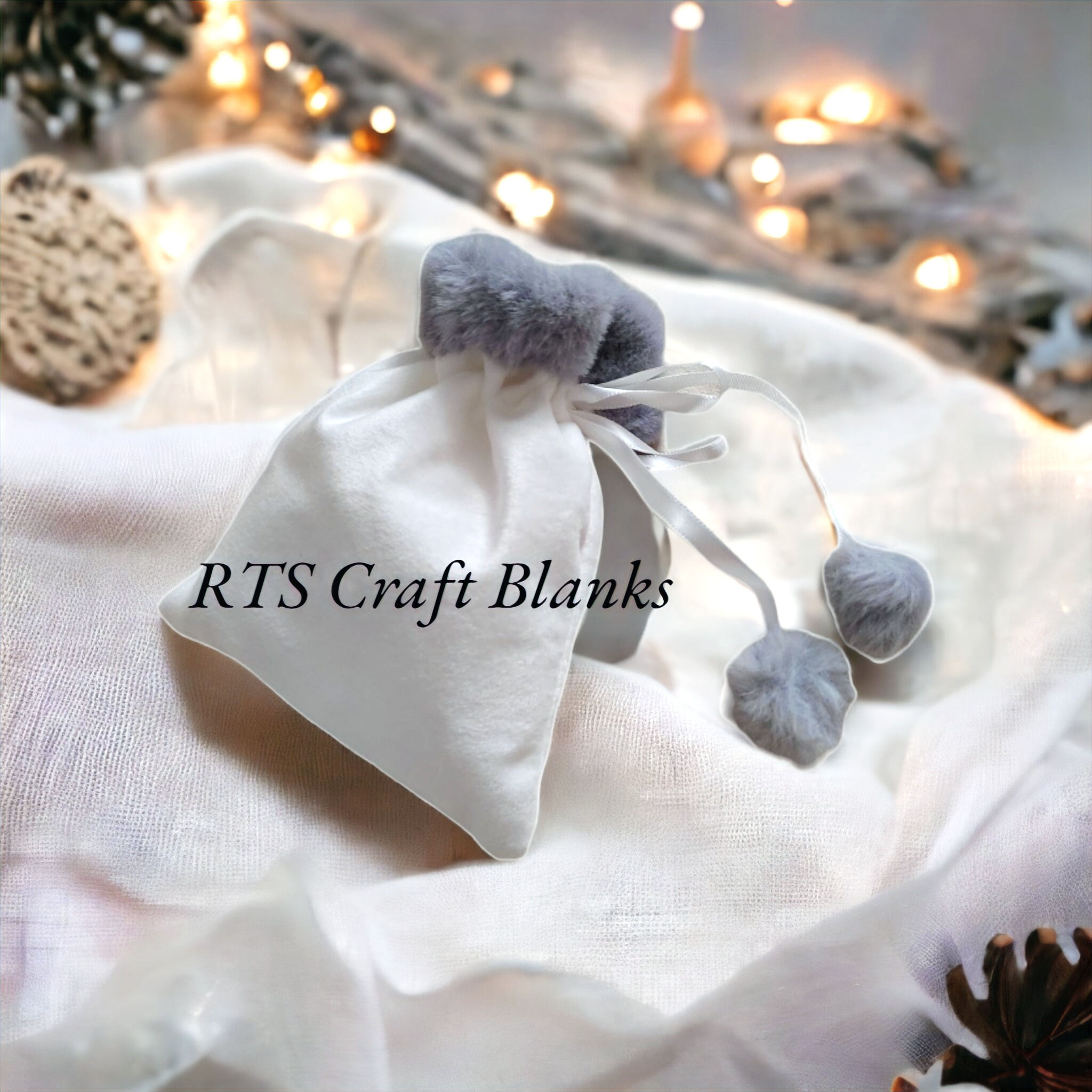 Mini Velvet Santa Sack