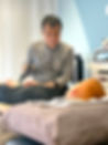 physiotherapist kevin using shockwave therapy leederville