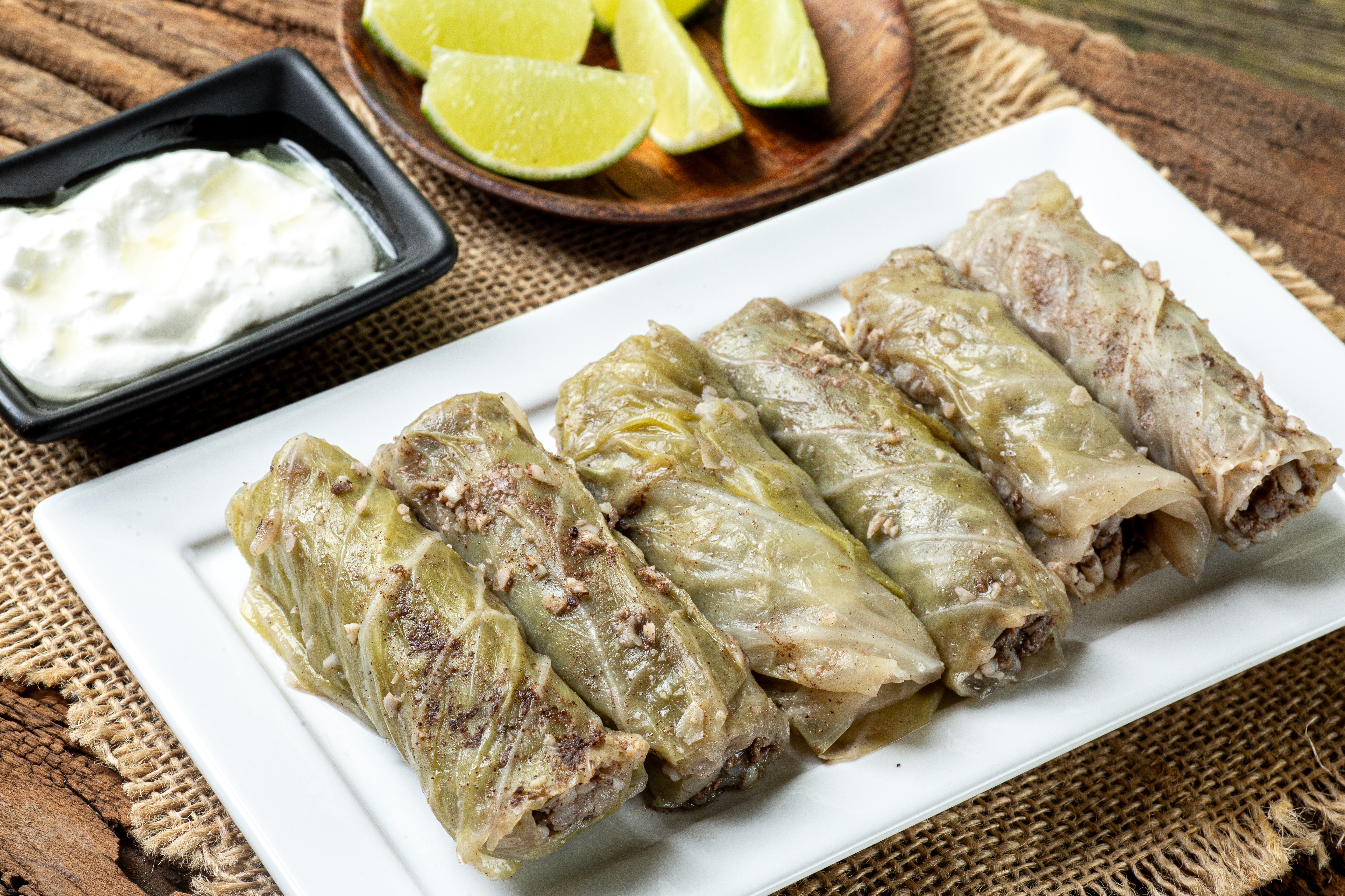 Arranged Food and Objects