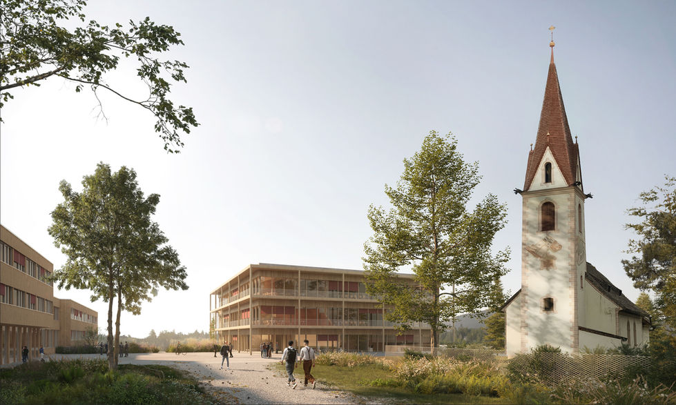 exterior image, entrance, wooden construction 