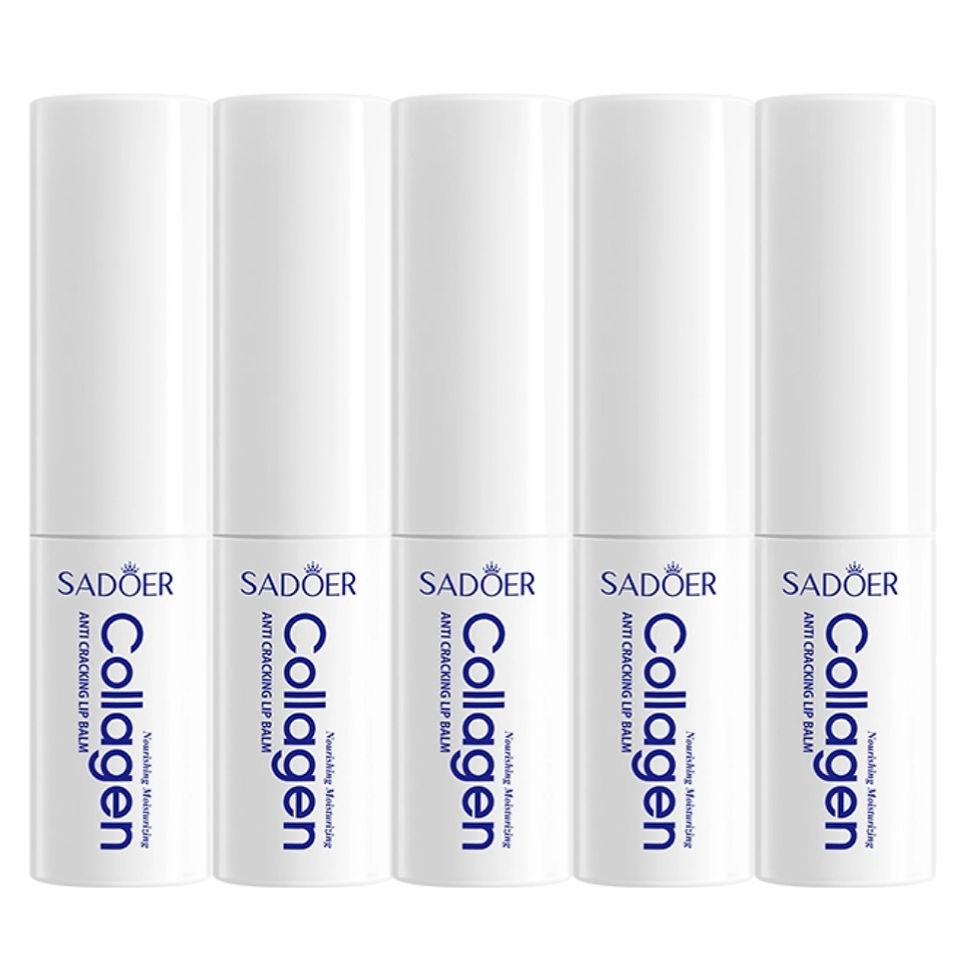 Miniatura: SADOER Collagen Moisturising Lip Balm – Nourishing, Anti-Cracking Lip Care