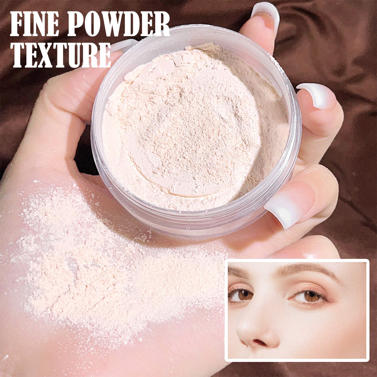Transparent Lightweight Loose Setting Powder – Oil Control Finish