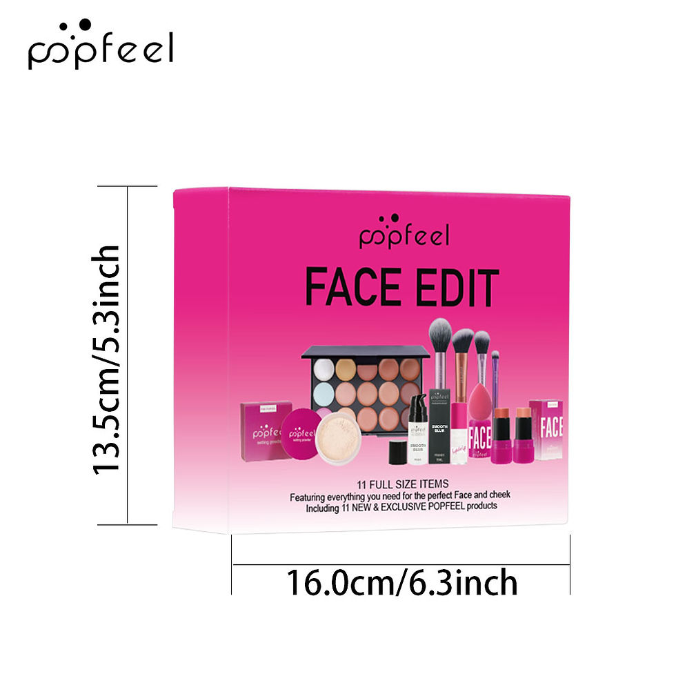 Miniatura: POPFEEL Face Makeup Kit – All-In-One Professional Face & Cheek Collection