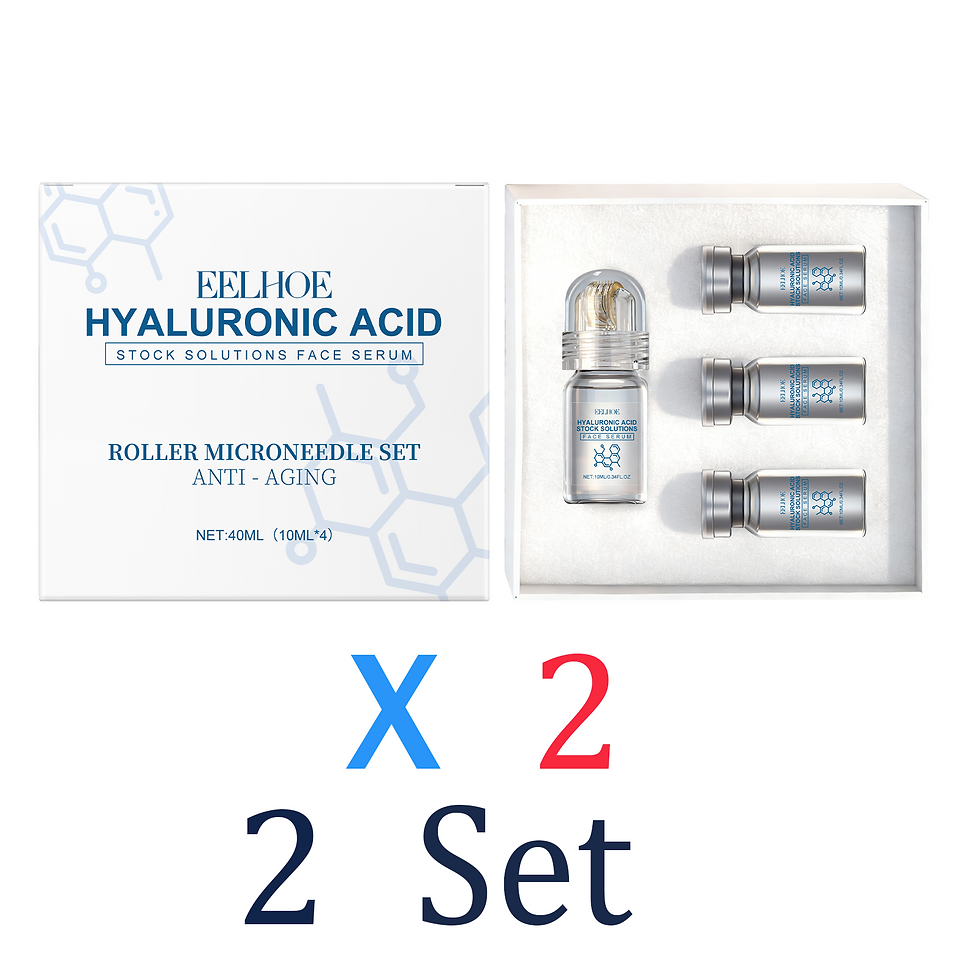 Miniatura: EELHOE Hyaluronic Acid Microneedle Serum Kit – 0.25mm Roller
